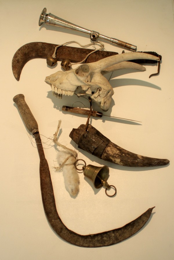 La benedizione degli animali (Scultura)
